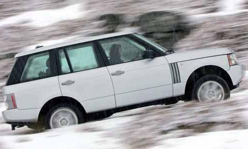 Safe Range Rover Vogue with a high degree of comfort