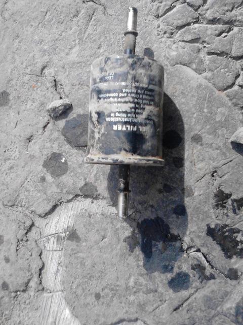fuel filter of the field of Chevrolet where is located 