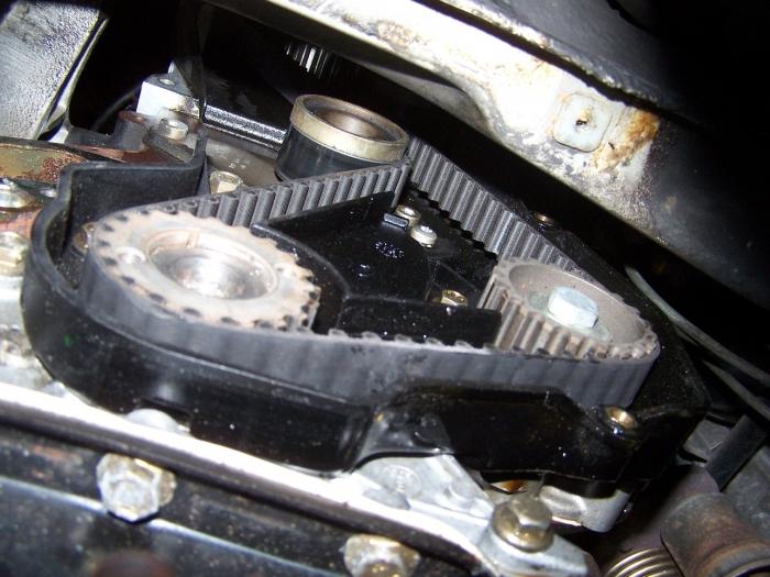 Self-replacement timing belt on the "Chevrolet Lacetti"