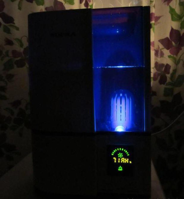 "Supra" - air humidifier: instructions and references