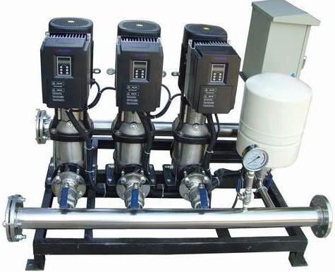 Pressure boosting pump unit