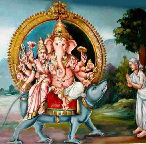 When is Ganesh's mantra practiced?