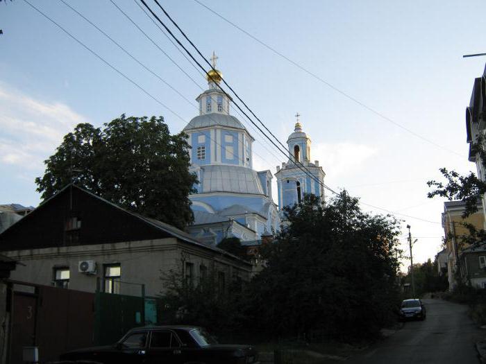 The St. Nicholas Church in Voronezh and its history