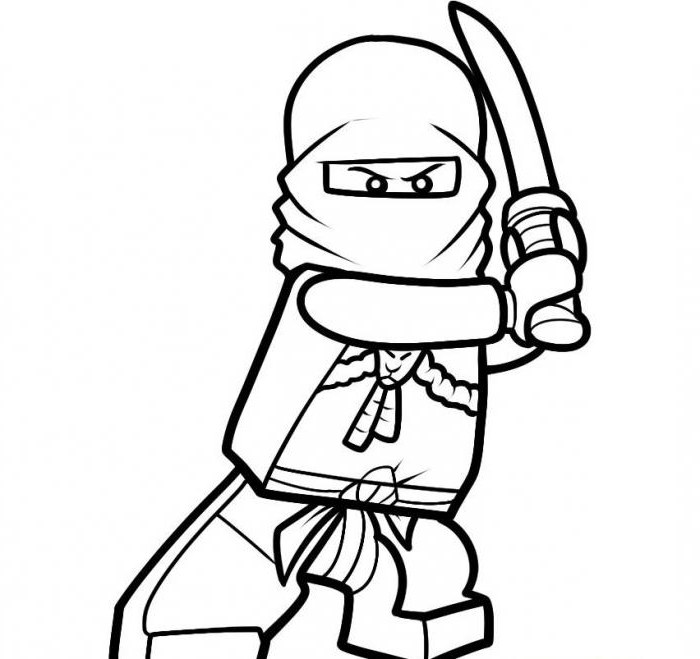 Details on how to draw "Lego: Ninja Guo"