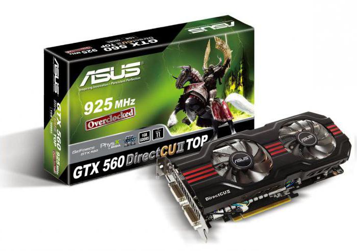 GeForce GTX 560 Specifications 