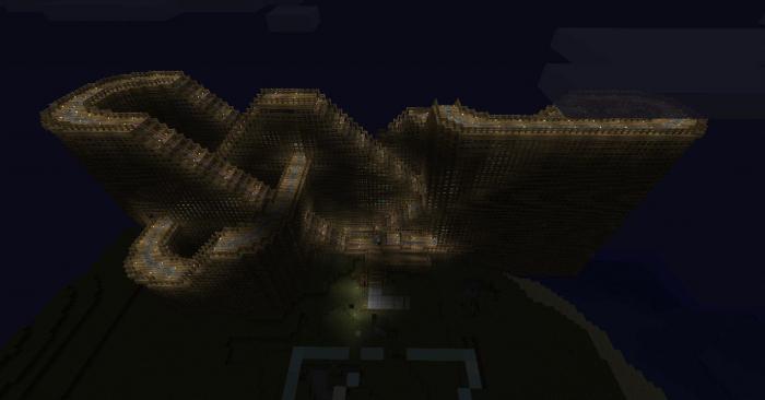 Details on how to make a roller coaster in the "Meincraft"