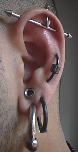 Ear piercing - a way of self-expression or a tribute to fashion?