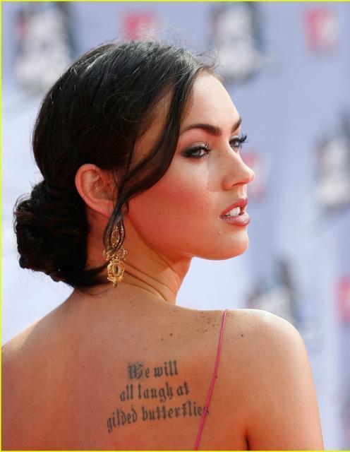 tattoo Megan Fox value