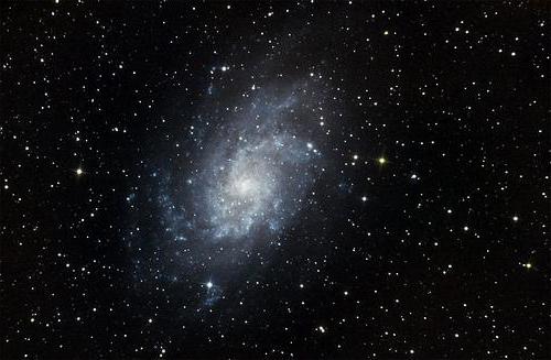 Constellation Triangle and spiral galaxy M33