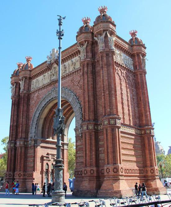 Sights of Barcelona: The Arc de Triomphe - the gateway to the Citadel Park
