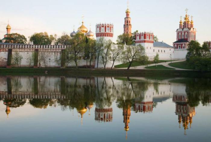 where the Novodevichy Convent is located