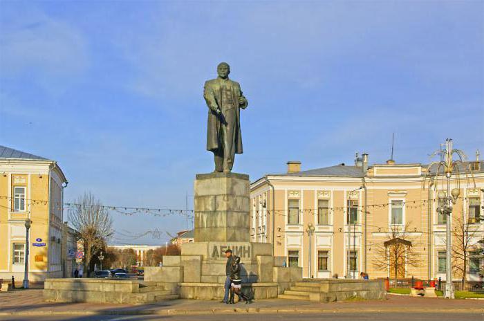 monument to Lenin in and