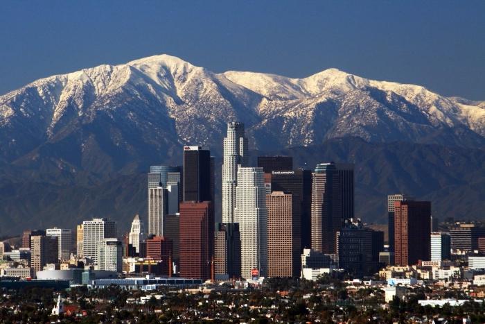 The famous Los Angeles. The city's attractions