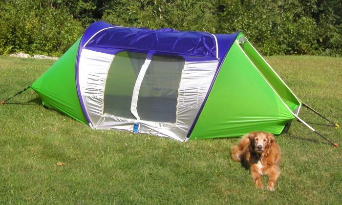 Going camping: choosing a tent