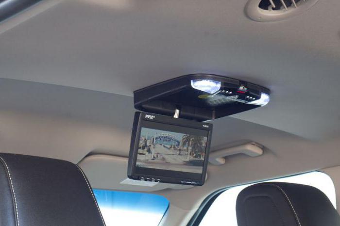 monitor for car ceiling