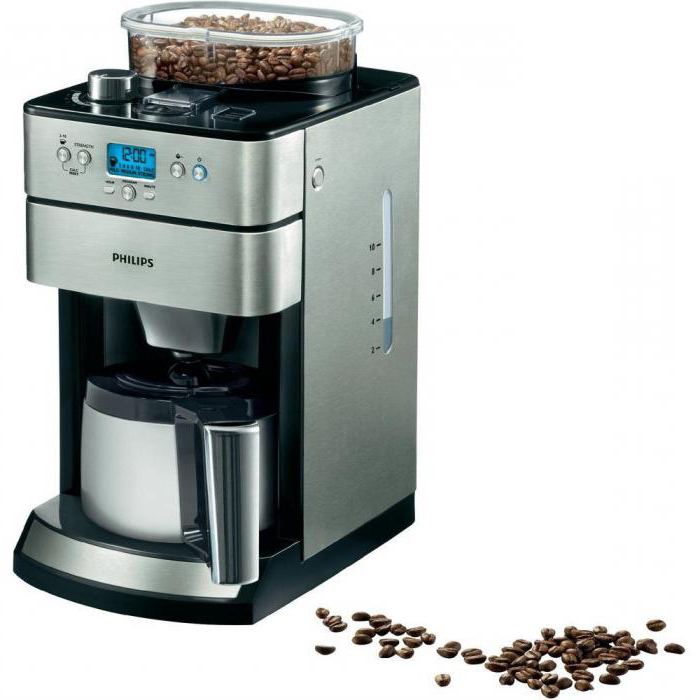 Philips coffee makers: manual, reviews, photos